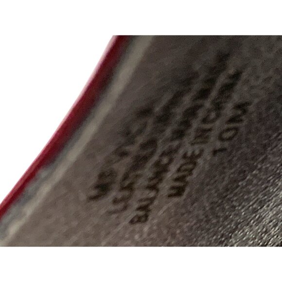 Marc Fisher Red Patent Leather Peep Toe Platform Heels 4" Heel Size 10M Shoes - Picture 10 of 10